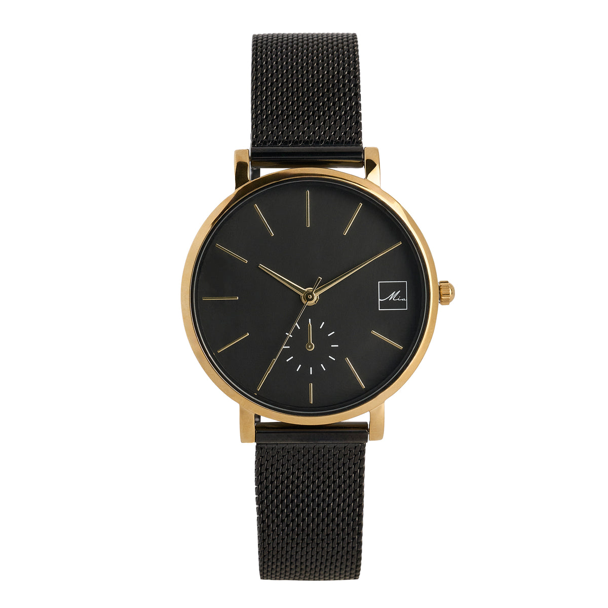 Montre mèche acier inox